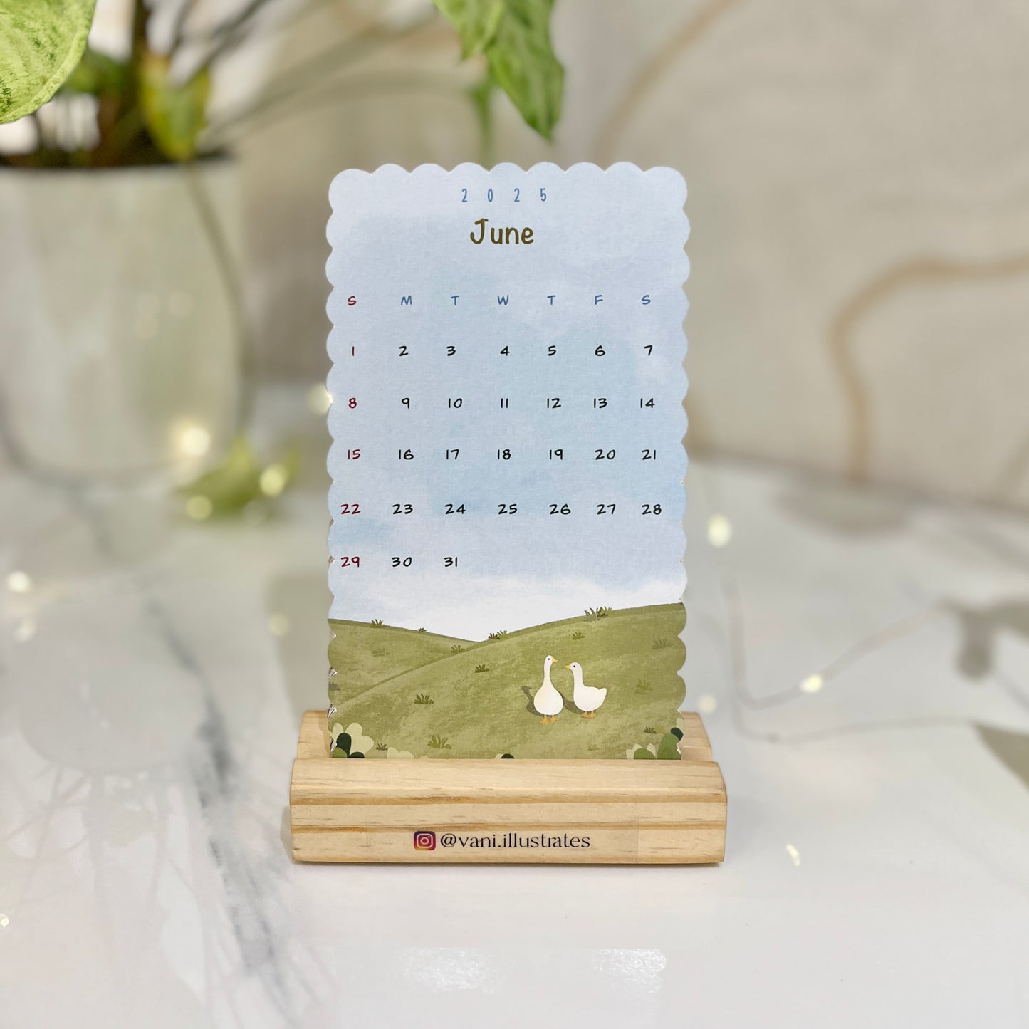 Sky is the Limit - Desk Calendar